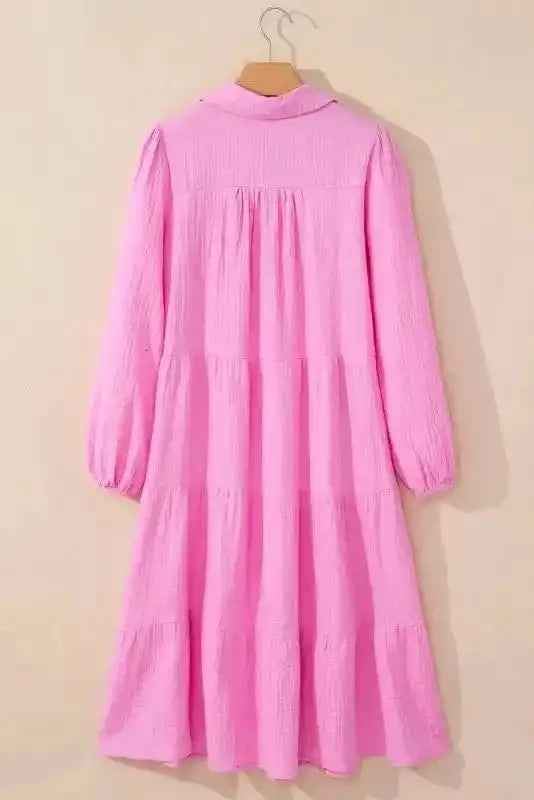 Midi Dresses Flowing Grace Midi Dress