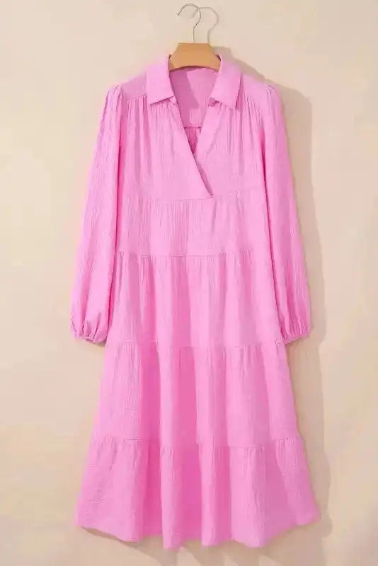 Midi Dresses Flowing Grace Midi Dress