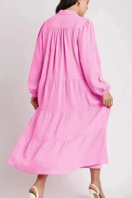 Midi Dresses Flowing Grace Midi Dress