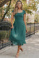 Midi Dresses Marine Muse Midi Dress - Open Back Sweetheart Neck