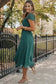 Midi Dresses Marine Muse Midi Dress - Open Back Sweetheart Neck