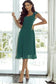 Midi Dresses Marine Muse Midi Dress - Open Back Sweetheart Neck