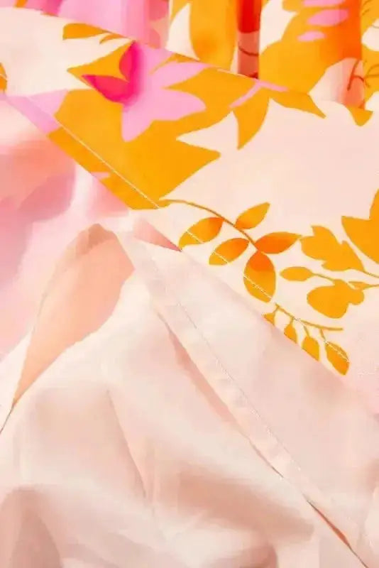 Mini Dresses Abstract Aura Smocked Mini Dress