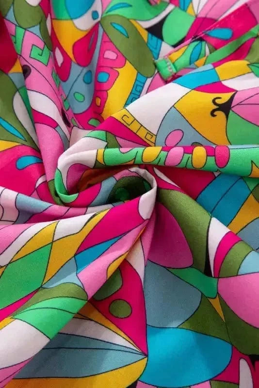 Mini Dresses Abstract Elegance Mini Dress