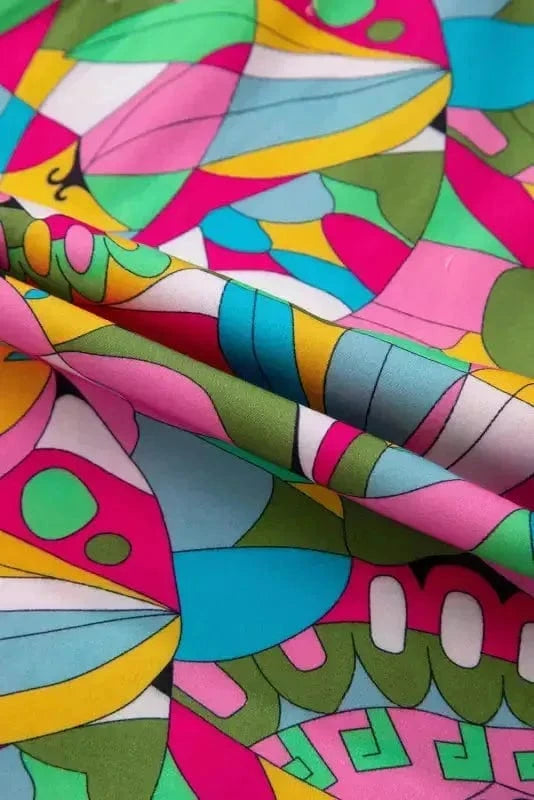 Mini Dresses Abstract Elegance Mini Dress