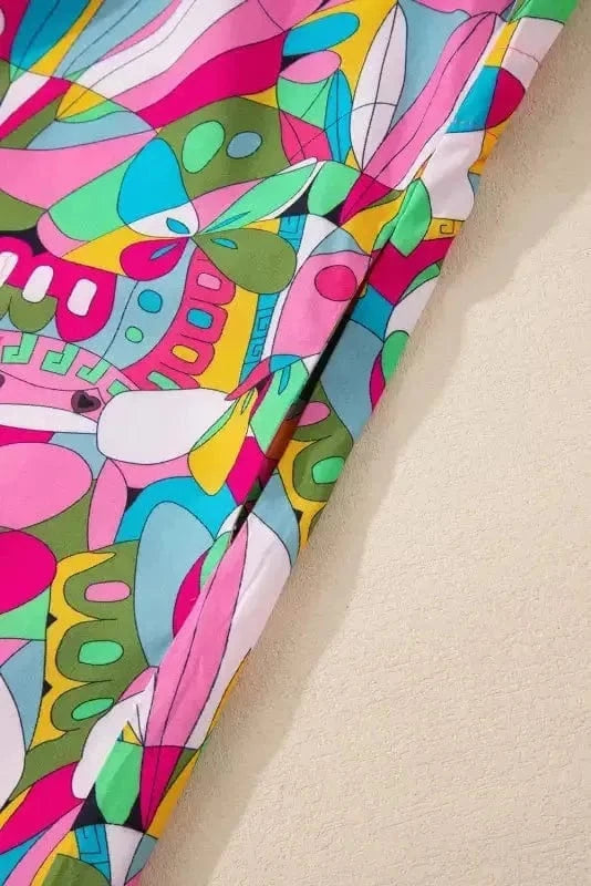 Mini Dresses Abstract Elegance Mini Dress