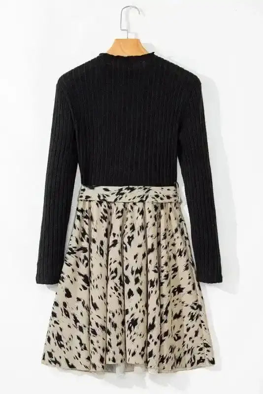 Mini Dresses Artisanal A-Line Ribbed Dress