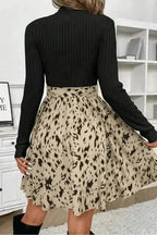 Mini Dresses Artisanal A-Line Ribbed Dress