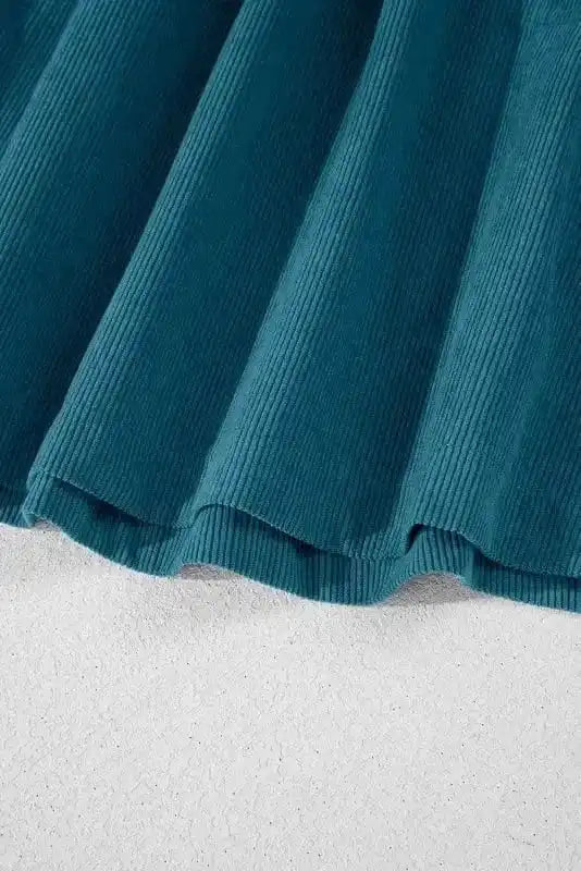 Mini Dresses Autumn Embrace Corduroy Dress