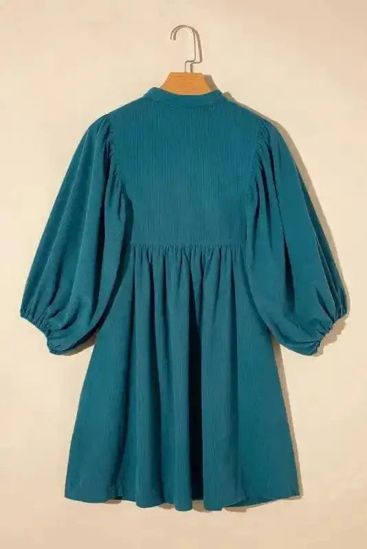Mini Dresses Autumn Embrace Corduroy Dress