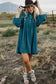 Mini Dresses Autumn Embrace Corduroy Dress