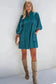 Mini Dresses Autumn Embrace Corduroy Dress