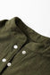 Mini Dresses Autumn Empire Corduroy Dress - Vineyard Green