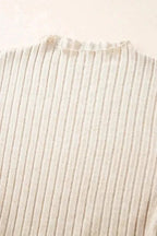 Mini Dresses Belted Elegance Knit Dress