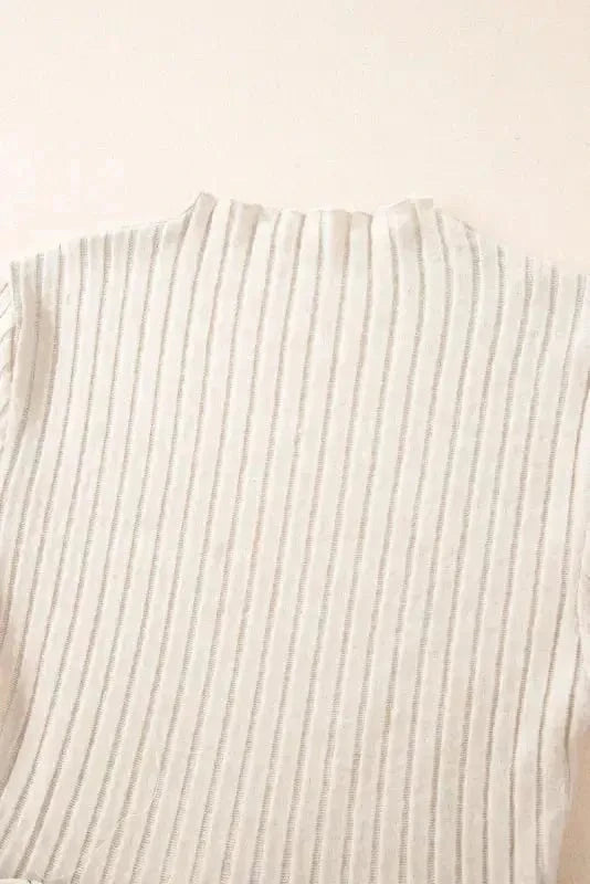 Mini Dresses Belted Elegance Knit Dress