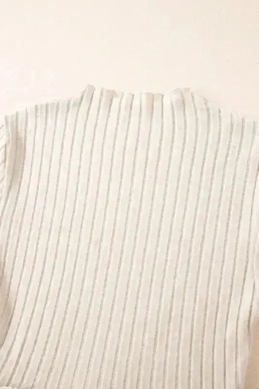Mini Dresses Belted Elegance Knit Dress