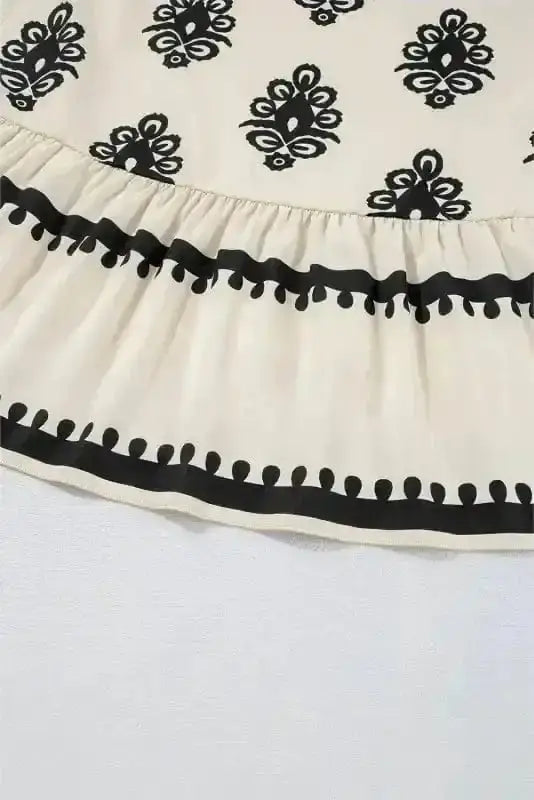 Mini Dresses Boho Bowknot Back Mini Dress