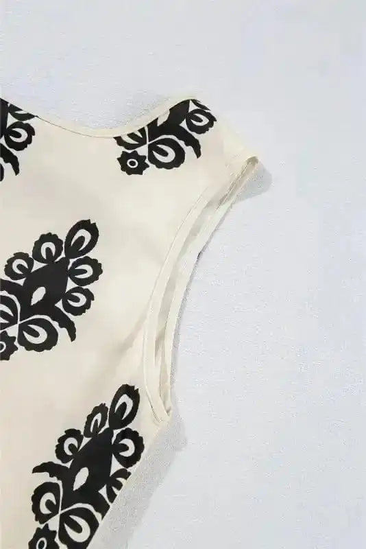 Mini Dresses Boho Bowknot Back Mini Dress