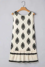 Mini Dresses Boho Bowknot Back Mini Dress