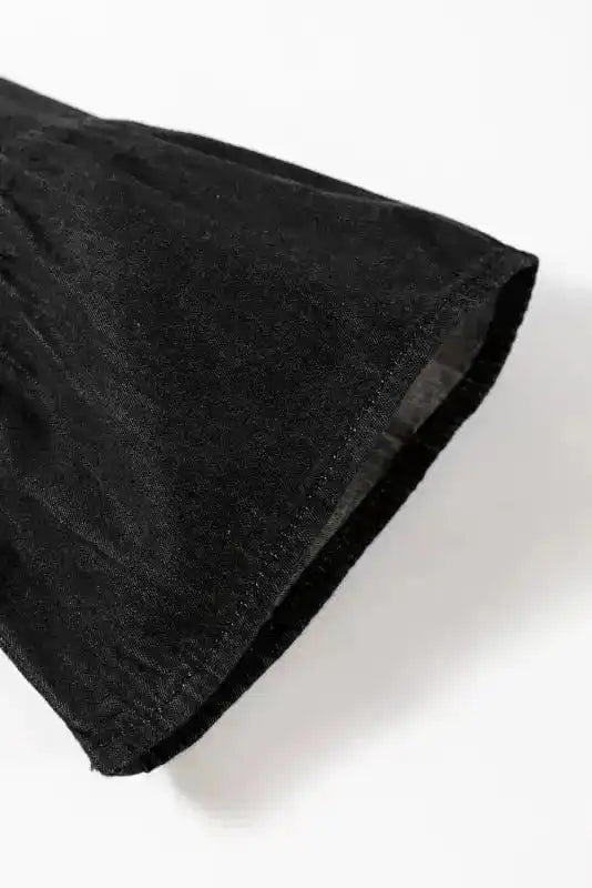 Mini Dresses Chambray Charm Tiered Mini Dress