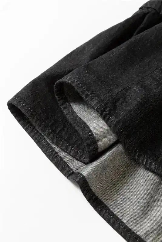 Mini Dresses Chambray Charm Tiered Mini Dress