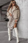 Mini Dresses Chic Leopard V-Neck Mini - Trendy Women's Dress