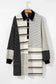 Mini Dresses ChicStripes Henley Knit Dress