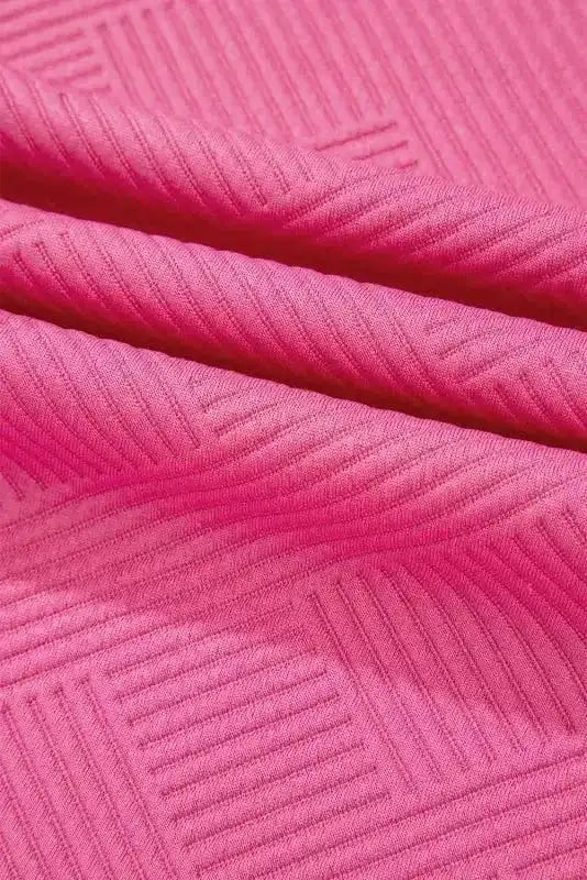 Mini Dresses Crimson Elegance Shift Dress