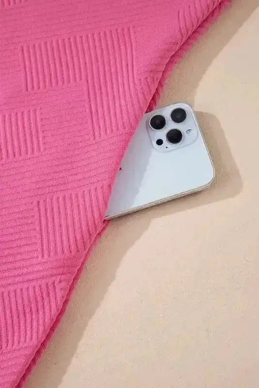 Mini Dresses Crimson Elegance Shift Dress