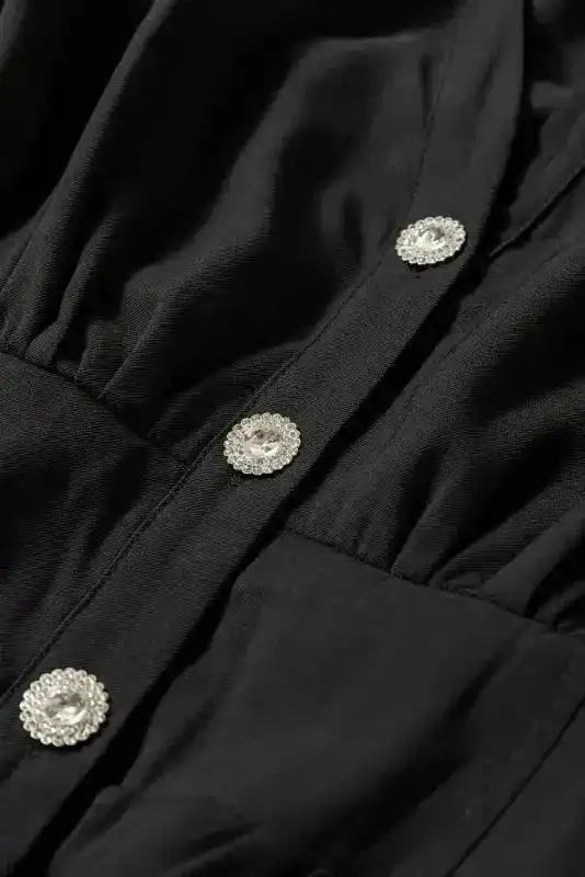 Mini Dresses Curve Caress Shirt Dress