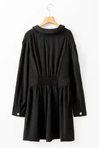 Mini Dresses Curve Caress Shirt Dress