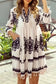 Mini Dresses Desert Dusk Tasseled Dress