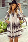 Mini Dresses Desert Dusk Tasseled Dress