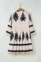 Mini Dresses Desert Dusk Tasseled Dress