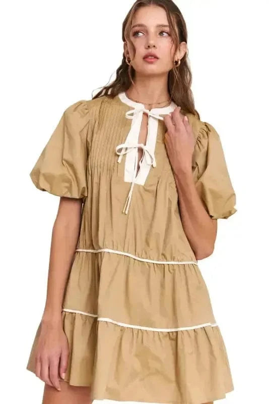 Mini Dresses Effortless Elegance Short Dress
