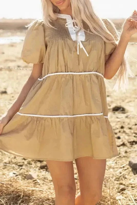 Mini Dresses Effortless Elegance Short Dress