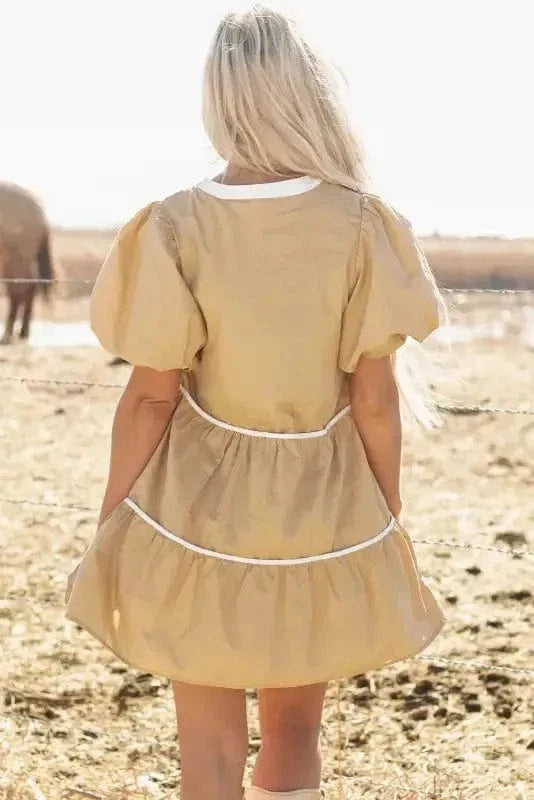 Mini Dresses Effortless Elegance Short Dress