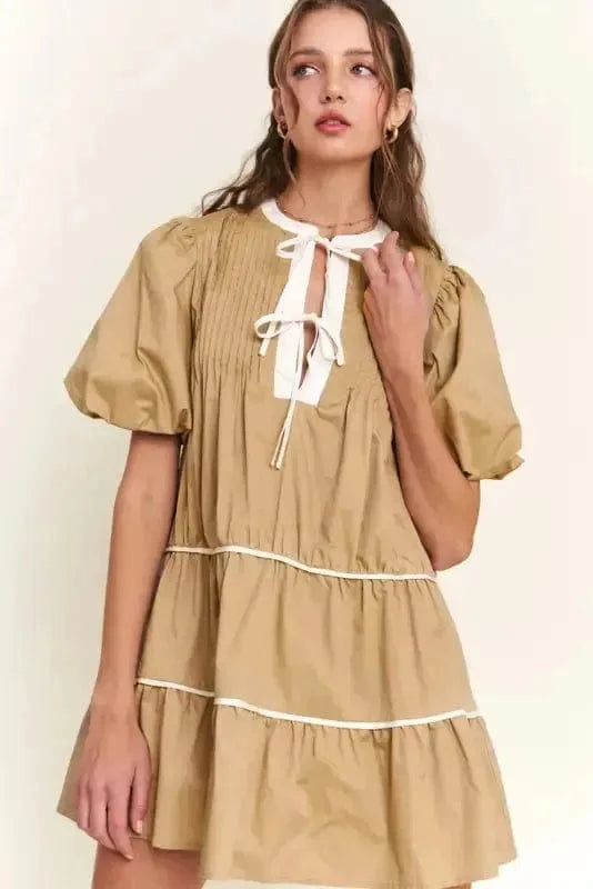 Mini Dresses Effortless Elegance Short Dress
