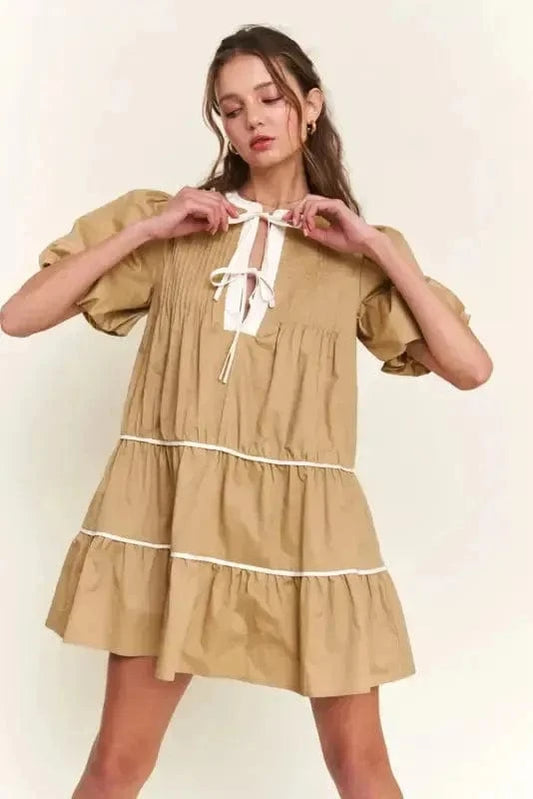 Mini Dresses Effortless Elegance Short Dress