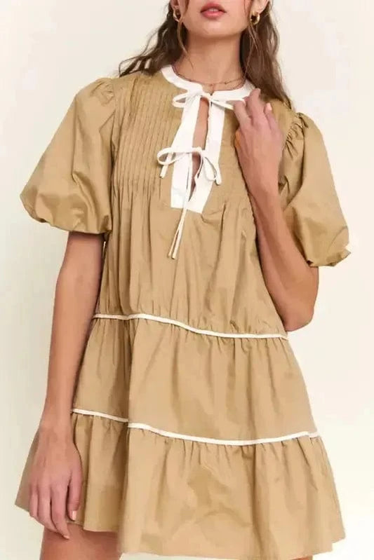 Mini Dresses Effortless Elegance Short Dress