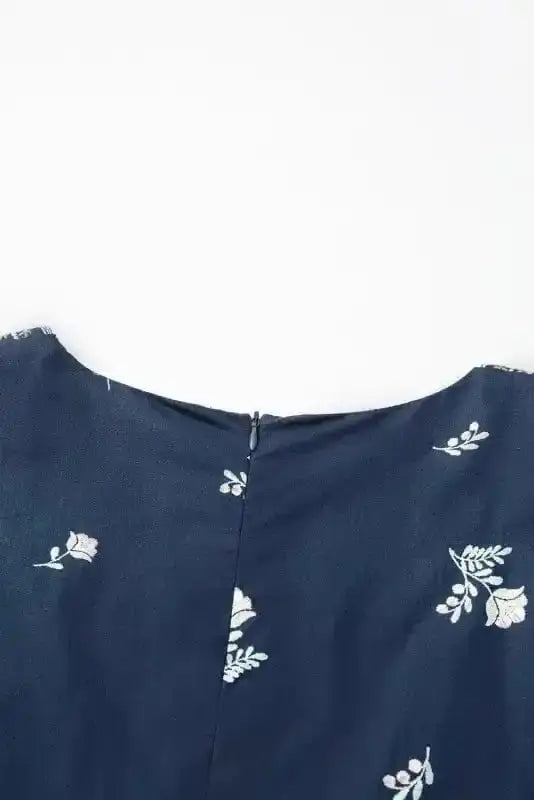 Mini Dresses Embroidered Elegance Mini Dress