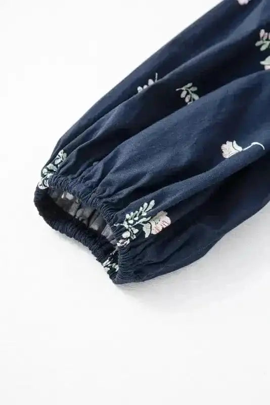 Mini Dresses Embroidered Elegance Mini Dress