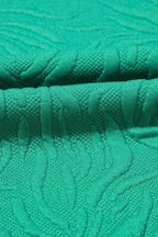 Mini Dresses Emerald Jacquard Zip Shift Dress