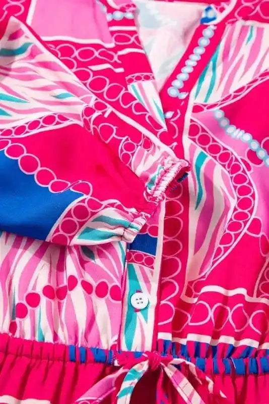 Mini Dresses Enchanted Rose Ruffled Mini Dress