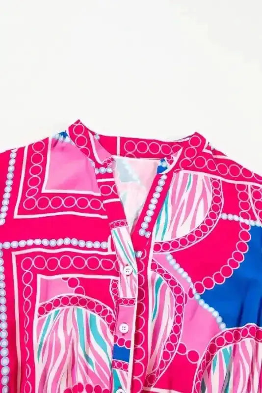 Mini Dresses Enchanted Rose Ruffled Mini Dress