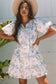 Mini Dresses Fashionfitz Blush Bloom Stripe Dress for Every Occasion