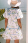 Mini Dresses Fashionfitz Blush Bloom Stripe Dress for Every Occasion