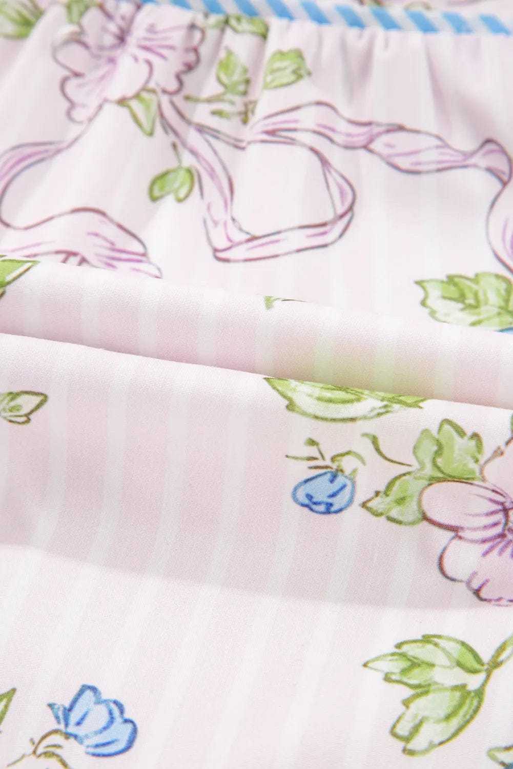 Mini Dresses Fashionfitz Blush Bloom Stripe Dress for Every Occasion