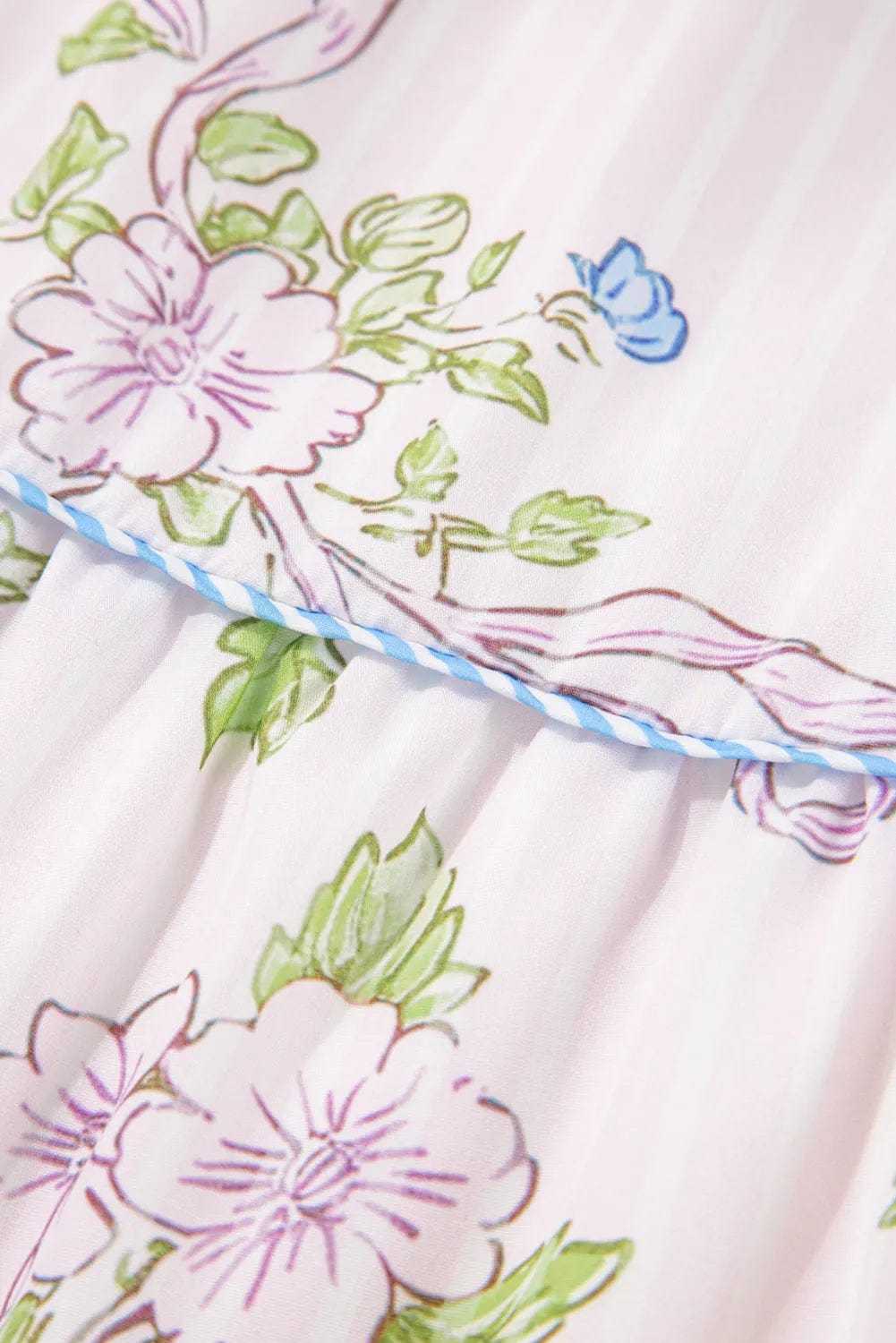 Mini Dresses Fashionfitz Blush Bloom Stripe Dress for Every Occasion