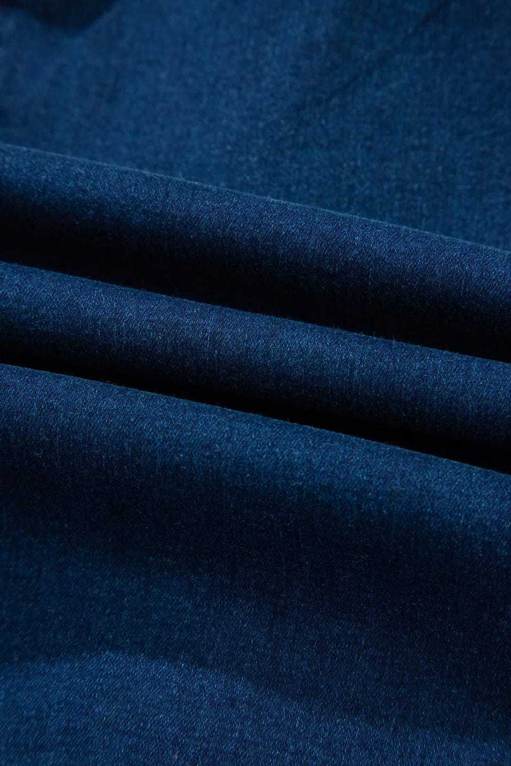 Mini Dresses Fashionfitz Sleek Mini Denim Dress for Stylish Looks